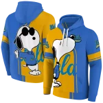 ucla bruins playful snoopy blue hoodie best selling