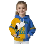 ucla bruins playful snoopy blue hoodie best selling