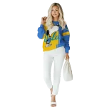 ucla bruins playful snoopy blue hoodie best selling