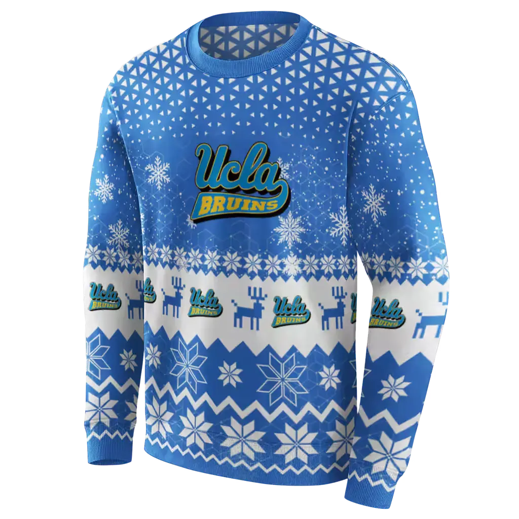 ucla bruins reindeer motif blue hoodie new arrival ucla bruins reindeer motif blue hoodie new arrival