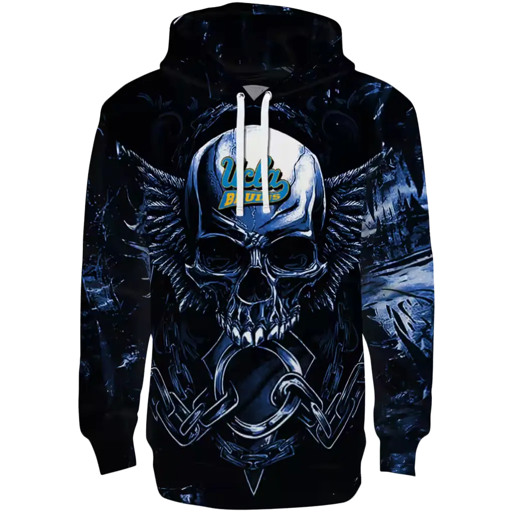 ucla bruins skull artwork blue black hoodie best selling ucla bruins skull artwork blue black hoodie best selling