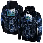 ucla bruins skull artwork blue black hoodie best selling