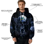 ucla bruins skull artwork blue black hoodie best selling