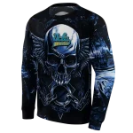 ucla bruins skull artwork blue black hoodie best selling