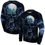 ucla bruins skull artwork blue black hoodie best selling
