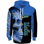 ucla bruins skull motif blue black hoodie best selling