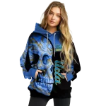 ucla bruins skull motif blue black hoodie best selling