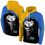 ucla bruins skull punisher gold black hoodie best selling