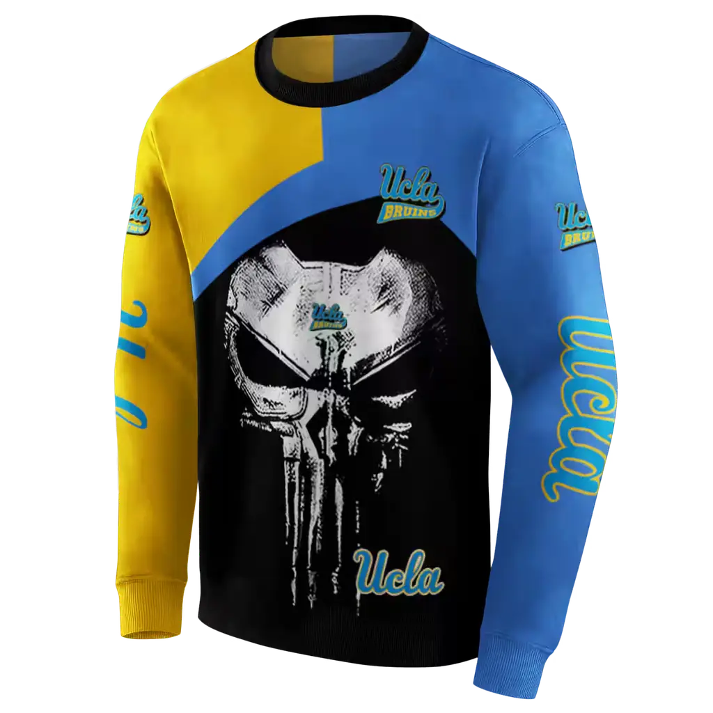 ucla bruins skull punisher gold black hoodie new arrival ucla bruins skull punisher gold black hoodie new arrival