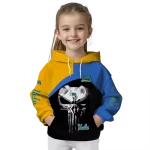 ucla bruins skull punisher gold black hoodie best selling