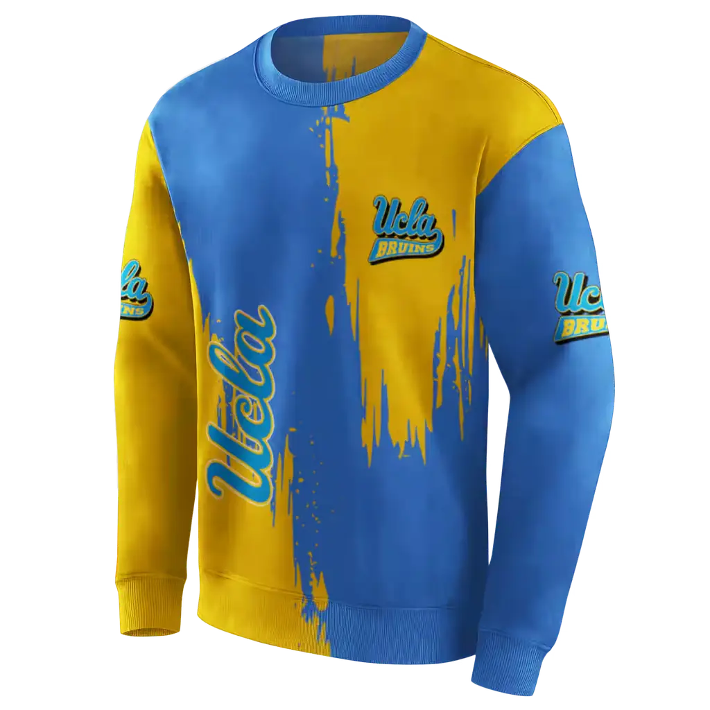 ucla bruins splatter effect blue hoodie new arrival ucla bruins splatter effect blue hoodie new arrival