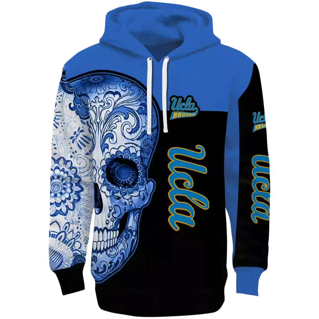 ucla bruins sugar skull blue black hoodie best selling ucla bruins sugar skull blue black hoodie best selling
