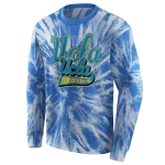 ucla bruins tie dye pattern blue hoodie best selling
