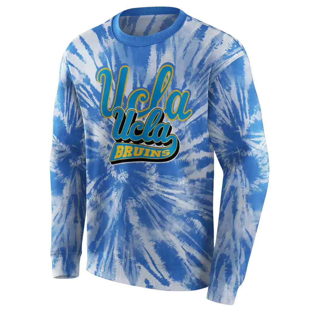 ucla bruins tie dye pattern blue hoodie new arrival ucla bruins tie dye pattern blue hoodie new arrival
