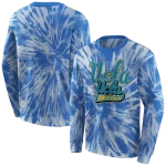 ucla bruins tie dye pattern blue hoodie best selling