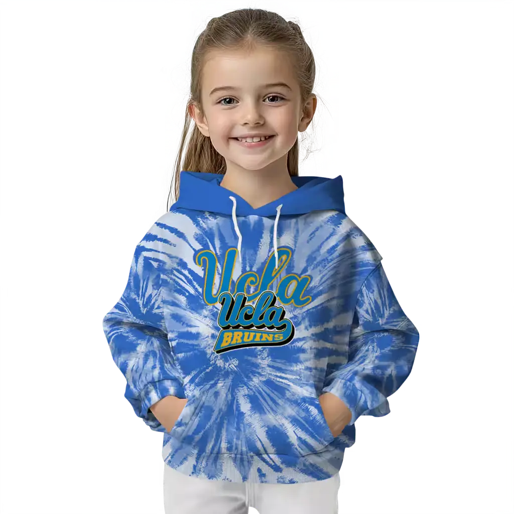 ucla bruins tie dye pattern blue hoodie top rated ucla bruins tie dye pattern blue hoodie top rated