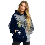 uconn huskies achmed skull blue hoodie best selling