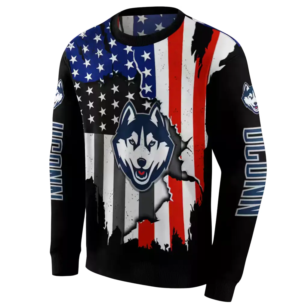 uconn huskies american pride black hoodie new arrival uconn huskies american pride black hoodie new arrival