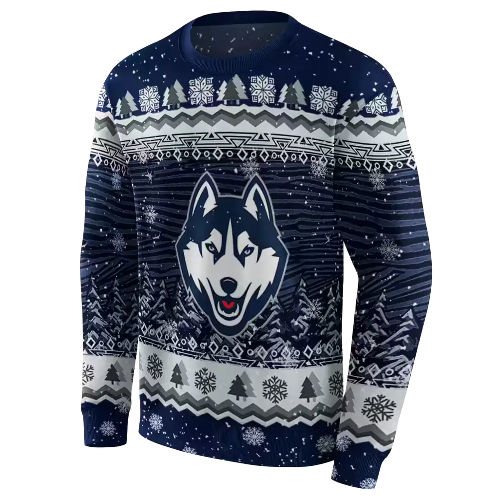 uconn huskies christmas trees blue hoodie new arrival uconn huskies christmas trees blue hoodie new arrival