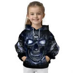 uconn huskies demonic skull blue black hoodie best selling