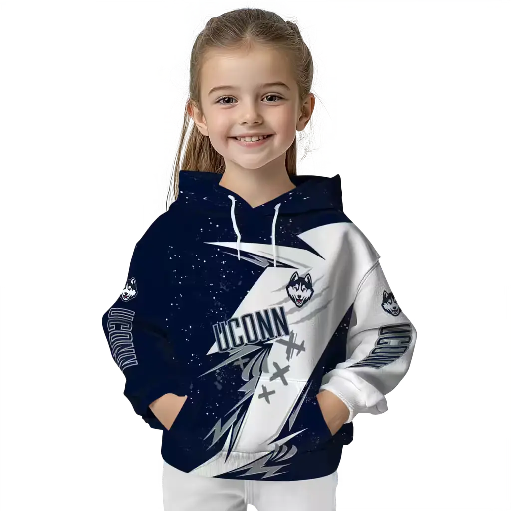 uconn huskies dynamic slash blue white hoodie top rated uconn huskies dynamic slash blue white hoodie top rated