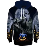 uconn huskies halloween vibes blue black hoodie best selling