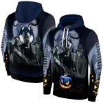 uconn huskies halloween vibes blue black hoodie best selling