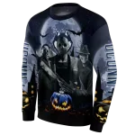 uconn huskies halloween vibes blue black hoodie best selling