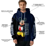 uconn huskies mickey mouse blue black hoodie best selling