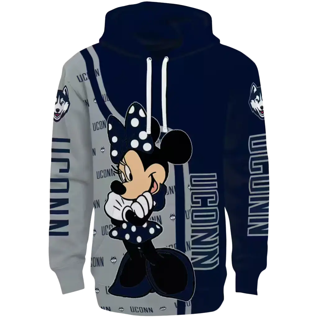 uconn huskies minnie mouse blue hoodie best selling uconn huskies minnie mouse blue hoodie best selling