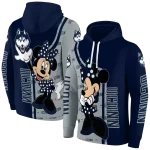 uconn huskies minnie mouse blue hoodie best selling