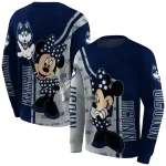 uconn huskies minnie mouse blue hoodie best selling