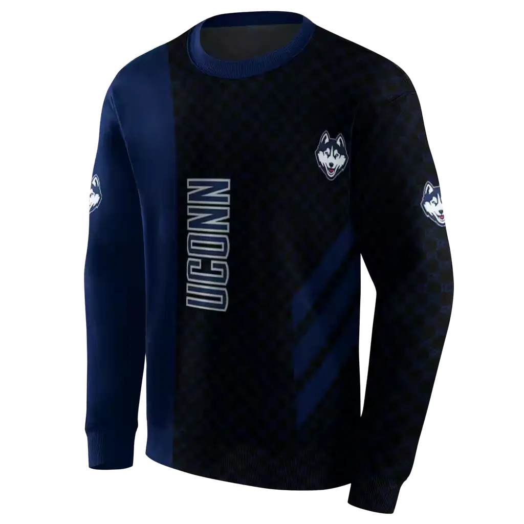 uconn huskies monogram pattern blue hoodie new arrival uconn huskies monogram pattern blue hoodie new arrival