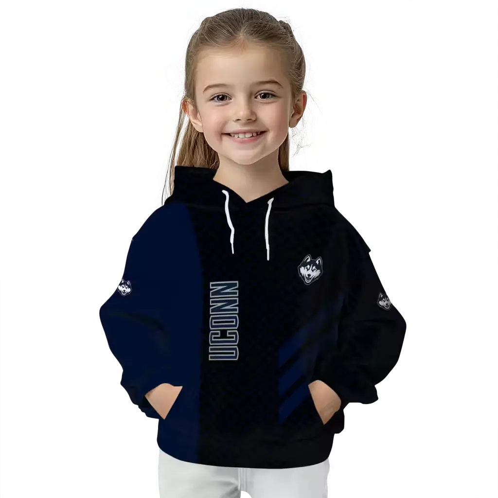 uconn huskies monogram pattern blue hoodie top rated uconn huskies monogram pattern blue hoodie top rated