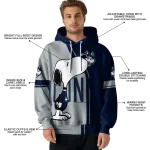 uconn huskies playful snoopy blue hoodie best selling