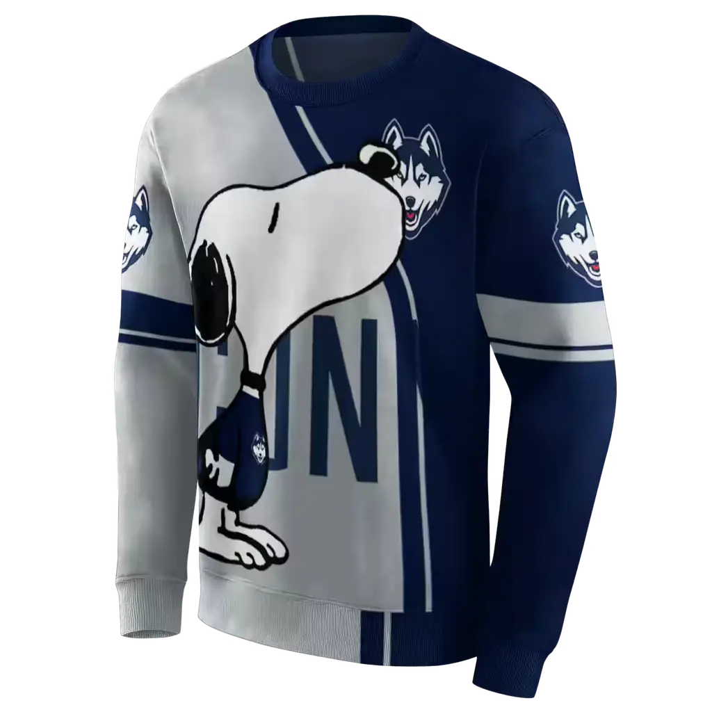 uconn huskies playful snoopy blue hoodie new arrival uconn huskies playful snoopy blue hoodie new arrival
