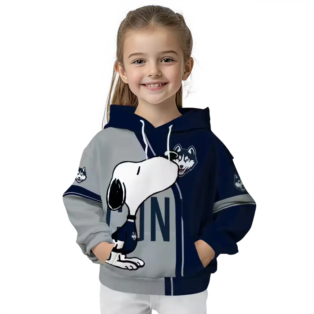 uconn huskies playful snoopy blue hoodie top rated uconn huskies playful snoopy blue hoodie top rated