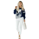 uconn huskies playful snoopy blue hoodie best selling