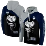 uconn huskies skull punisher grey black hoodie best selling
