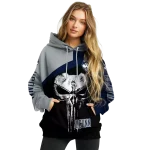 uconn huskies skull punisher grey black hoodie best selling