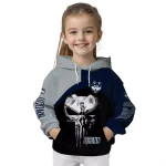 uconn huskies skull punisher grey black hoodie best selling
