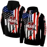 umass minutemen american pride black hoodie best selling