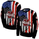 umass minutemen american pride black hoodie best selling