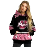 umass minutemen awareness ribbon black pink hoodie best selling
