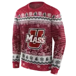 umass minutemen christmas trees red hoodie best selling