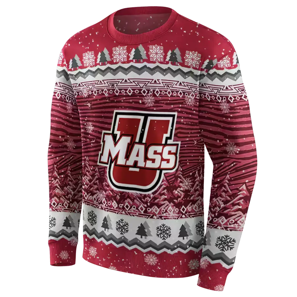 umass minutemen christmas trees red hoodie new arrival umass minutemen christmas trees red hoodie new arrival