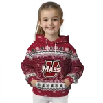 umass minutemen christmas trees red hoodie best selling