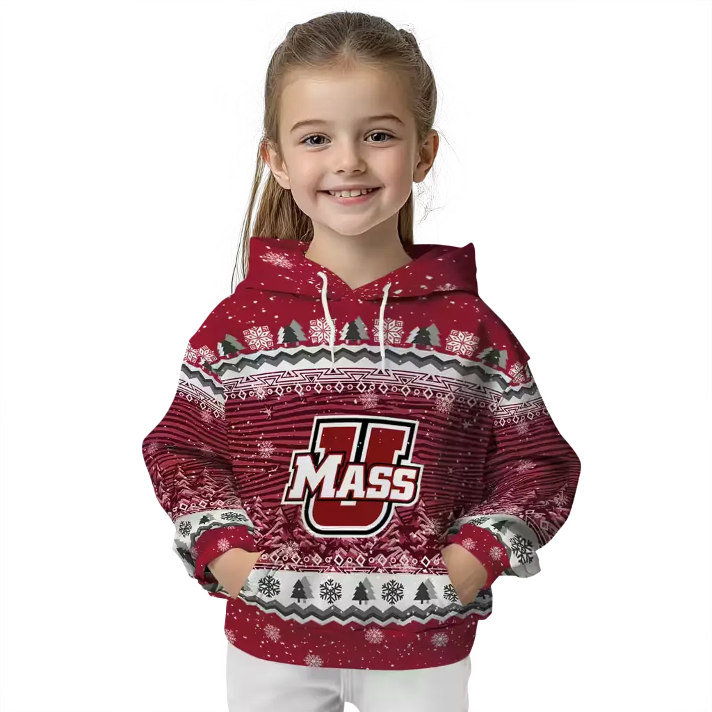 umass minutemen christmas trees red hoodie top rated umass minutemen christmas trees red hoodie top rated