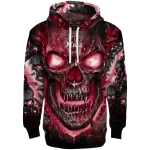 umass minutemen demonic skull red black hoodie best selling