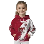 umass minutemen dynamic slash red white hoodie best selling